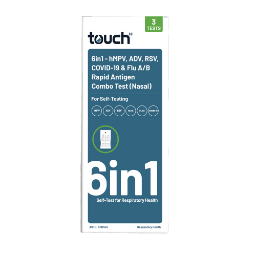 Touchbio 6 in 1 Rapid Antigen Test - 3 Test