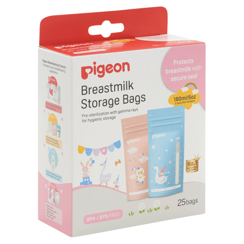Pigeon Breastmilk Storage Bags 25 Pack