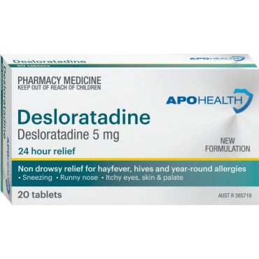 Apohealth Desloratadine 5mg Tablets 20