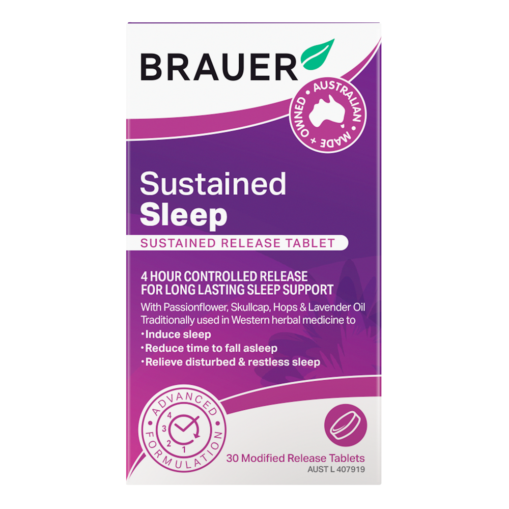 Brauer Sleep Sustained Release Tablets 30