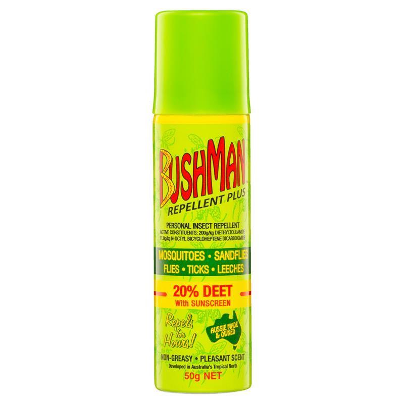 Bushman Plus Repellent Aerosol Spray 50g