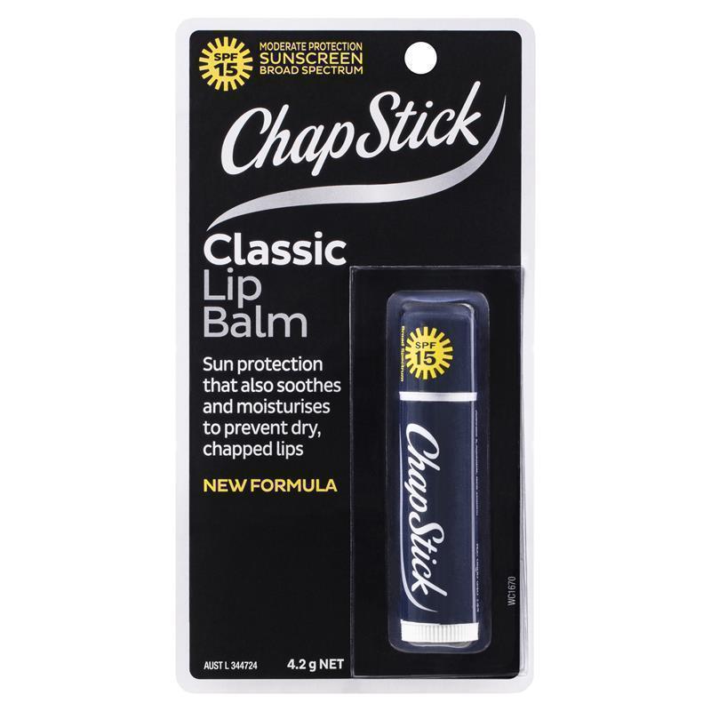 ChapStick Classic Lip Balm SPF15 4.2g
