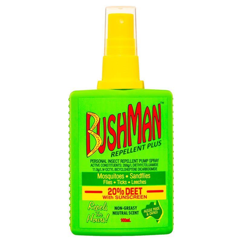 Bushman Plus Repellent Spray 100mL