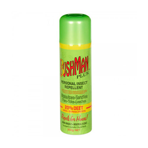 Bushman Plus Repellent Aerosol Spray 350g