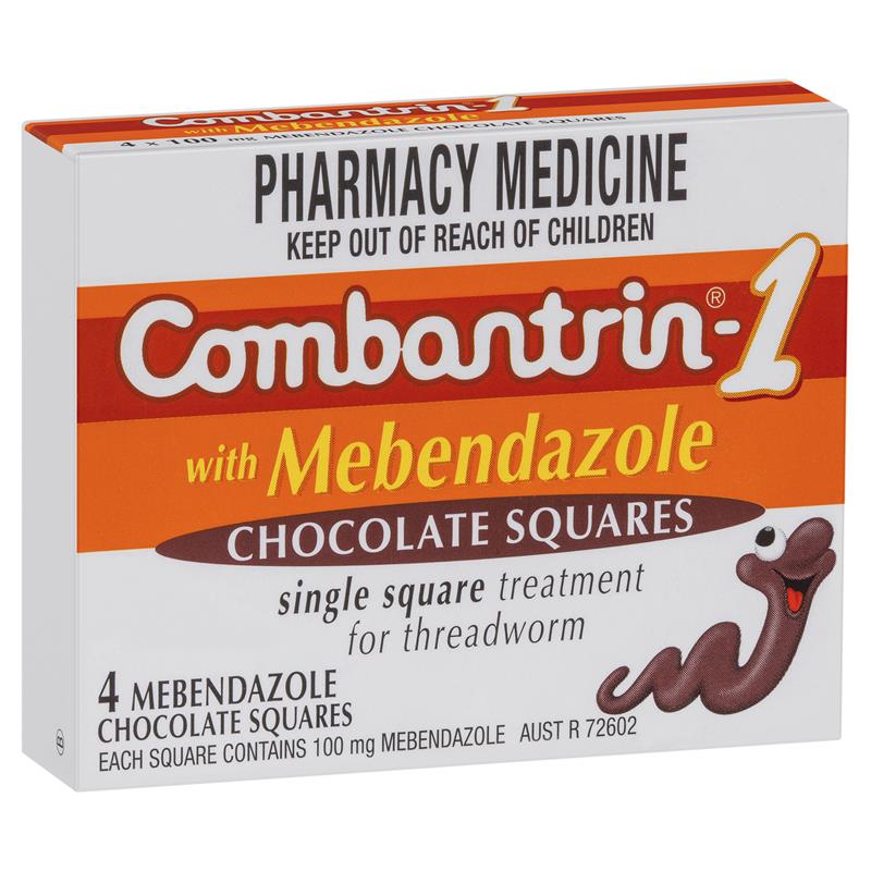 Combantrin-1 Chocolate Squares 4