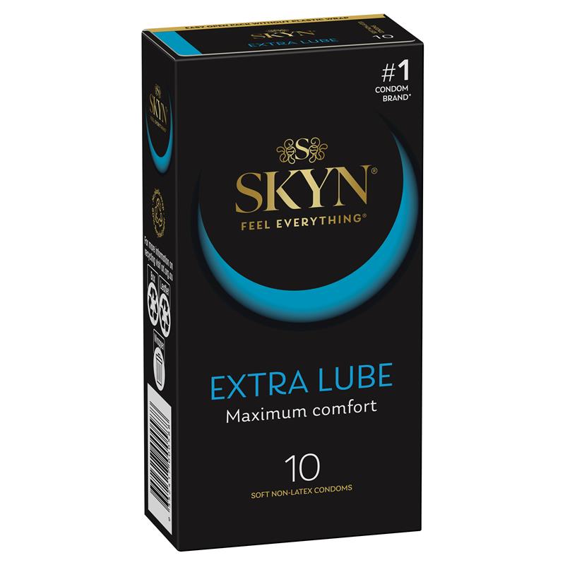 Skyn Extra Lubricated Condoms 10 Skyn Extra Lubricated Condoms 10