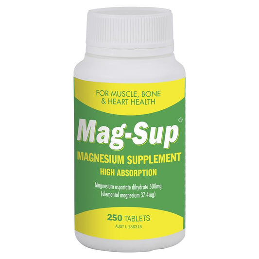 Mag-Sup 500mg Tablets 250