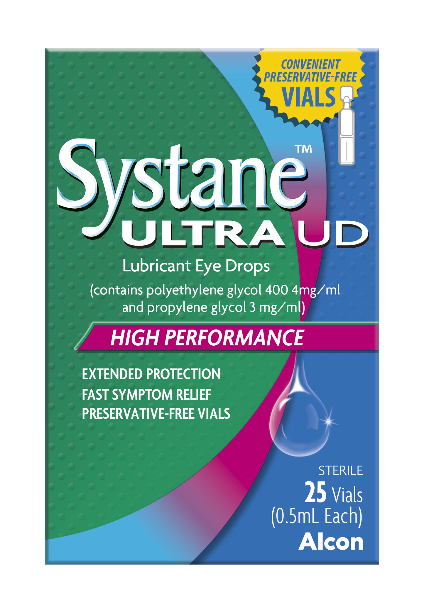 Systane Ultra UD Eye Drops 0.5mL 25