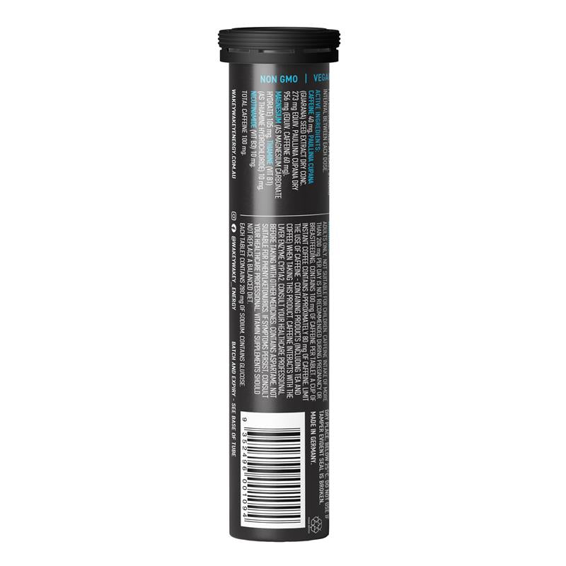 Wakey Wakey Caffeine Plus Magnesium Effervescent Tablets Lemon Flavour 17