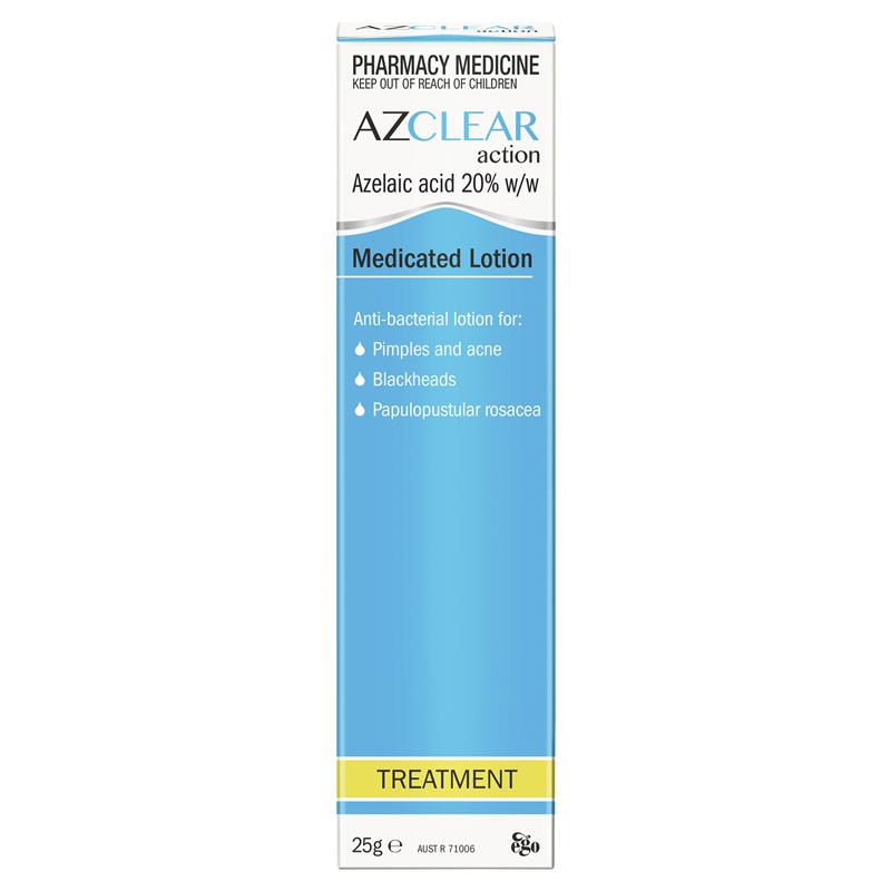 Ego Azclear Action Medicated Lotion 25g