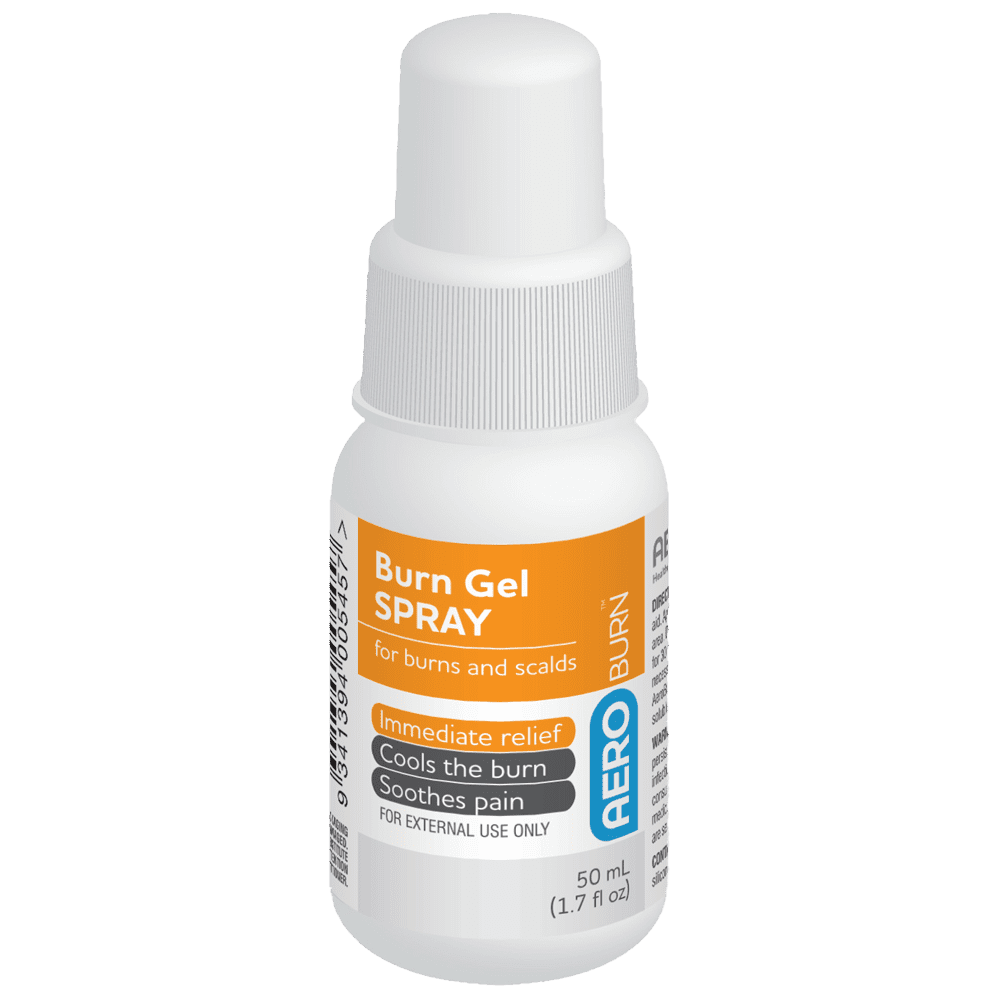 AERO Burn Gel Spray Bottle 50mL