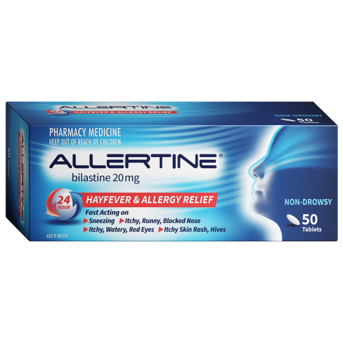 Allertine 20mg Tablets 50