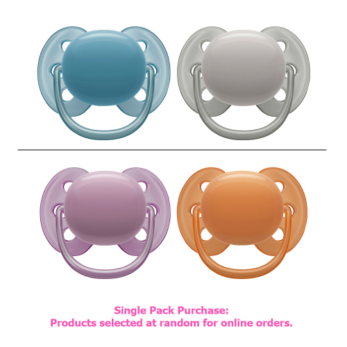 Avent Ultra Soft Smoother 6-18 Months - 2 Pack