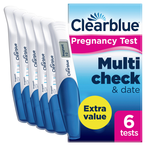 Clearblue Multi Check Pregnancy Kit 6 Pack