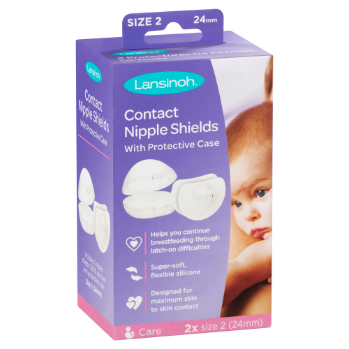 Lansinoh Nipple Shield 24mm 2 Pack