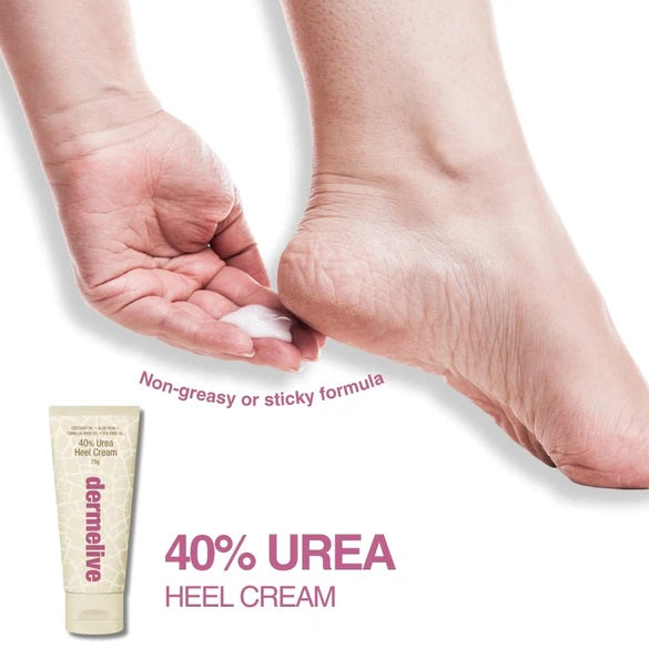 Dermelive 40% Urea Heel Cream 75g
