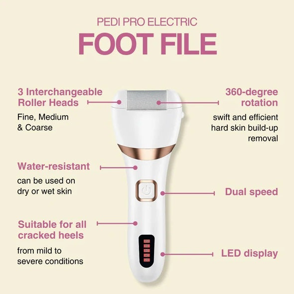 Dermelive Pedi Pro Electronic Foot File