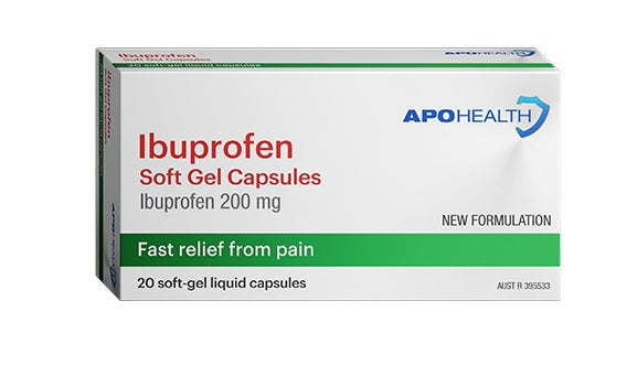 APH Ibuprofen 200mg Gel Capsule 20