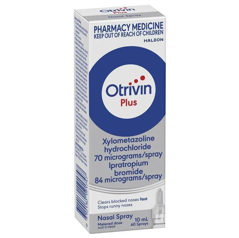 Otrivin Plus Nasal Spray 10mL
