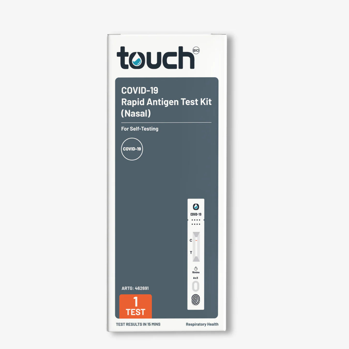 TouchBio Covid-10 Nasal Test 1 Pack