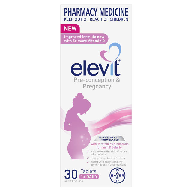 Elevit Pre-conception & Pregnancy 30 Tablets