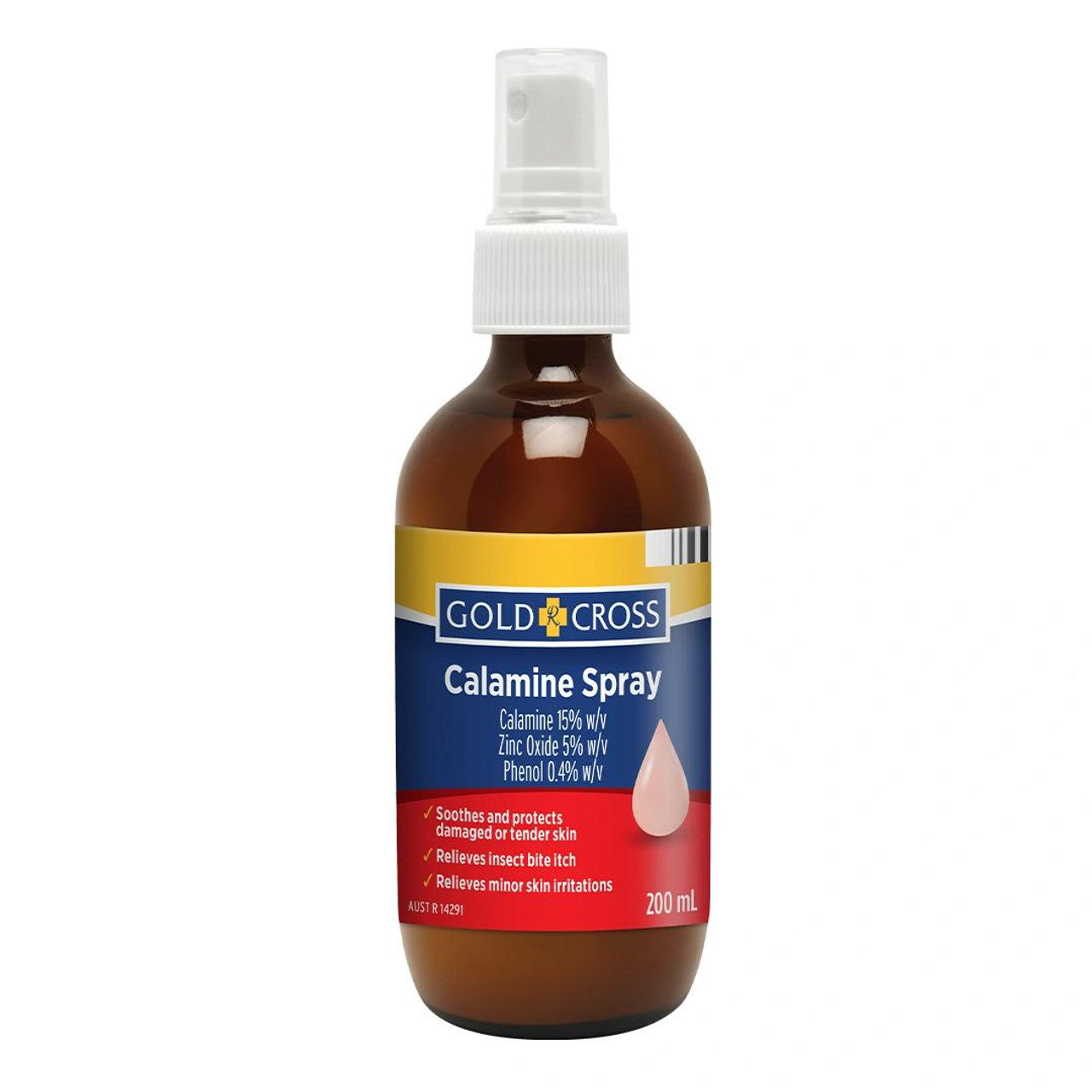 Gold Cross Calamine Lotion Spray 200mL