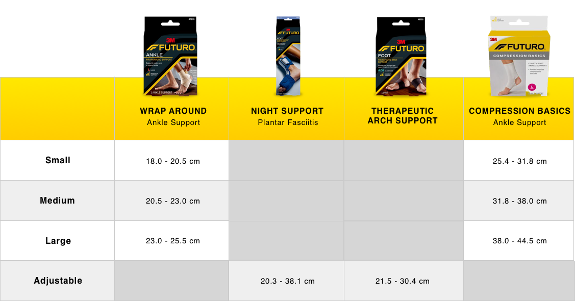Futuro Ankle Elastic Knit Compression Support M