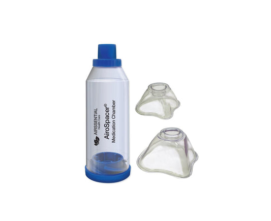 Airssential AiroSpacer Chamber with Child and Adult Masks