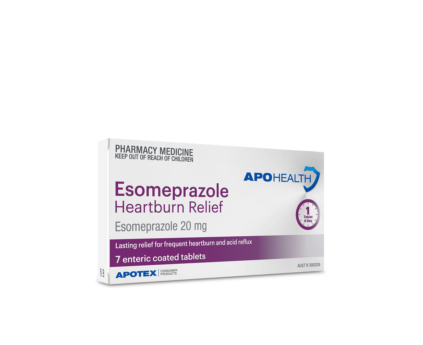 Apohealth Heartburn Relief Esomeprazole 20mg Tablets 7