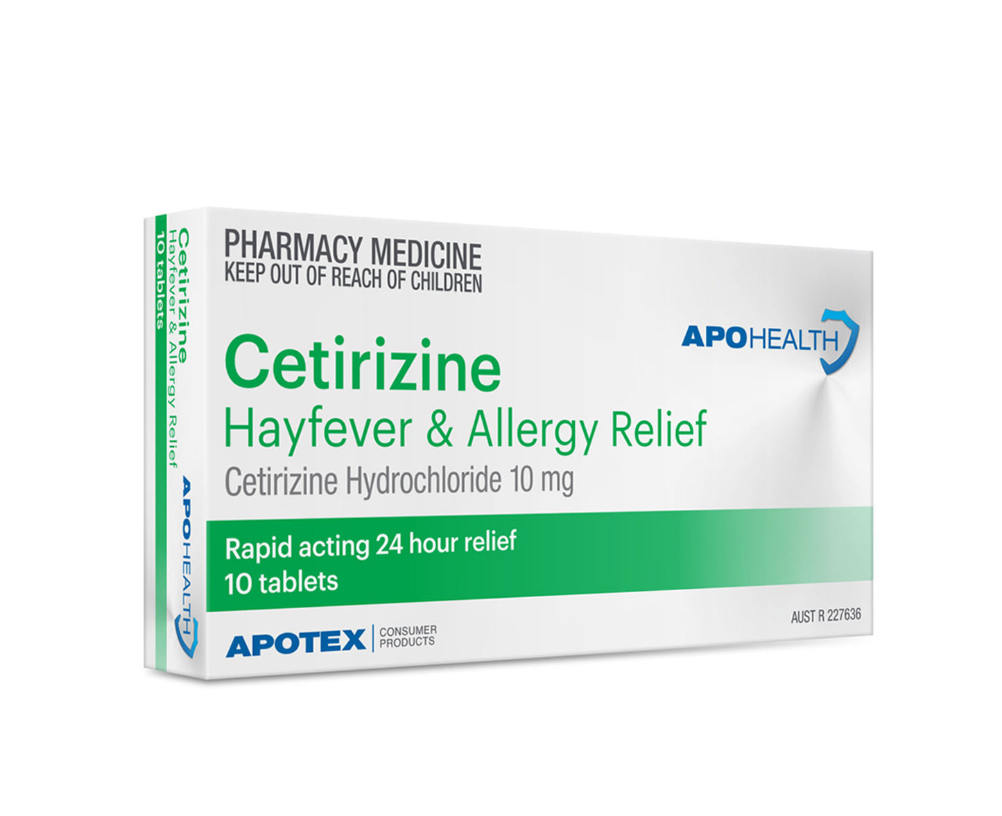 APH Cetirizine Hayfever & Allergy Tablets 10