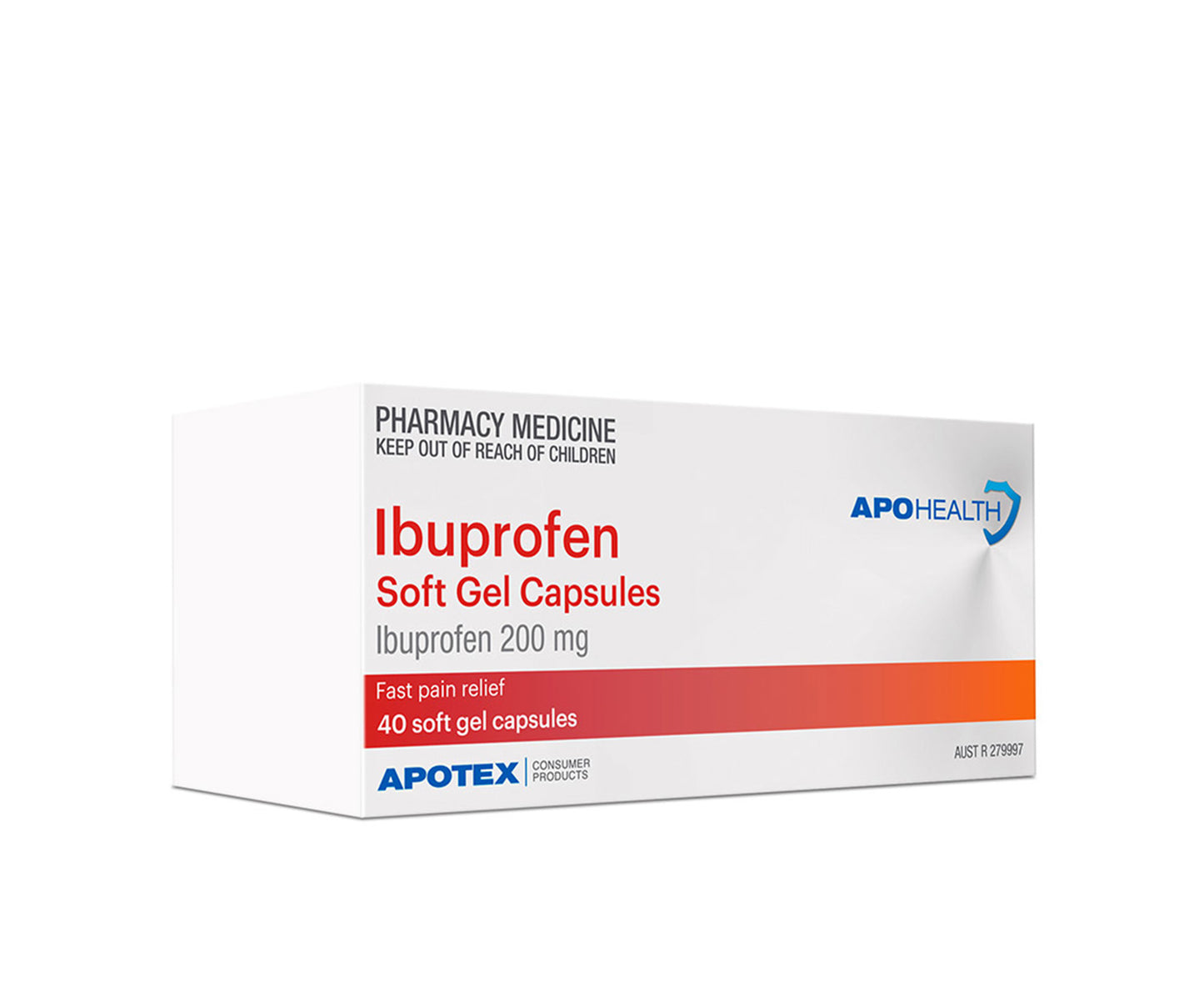 APH Ibuprofen 200mg Gel Capsule 40