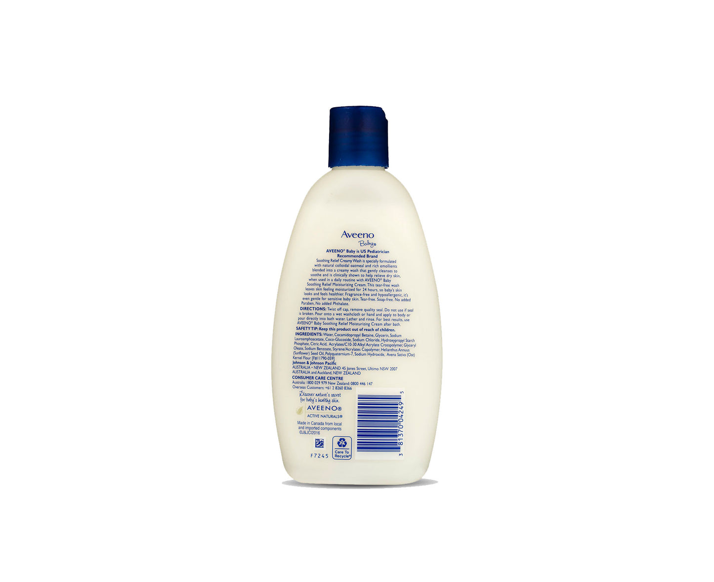 Aveeno Baby Soothing Relief Body Wash 236mL