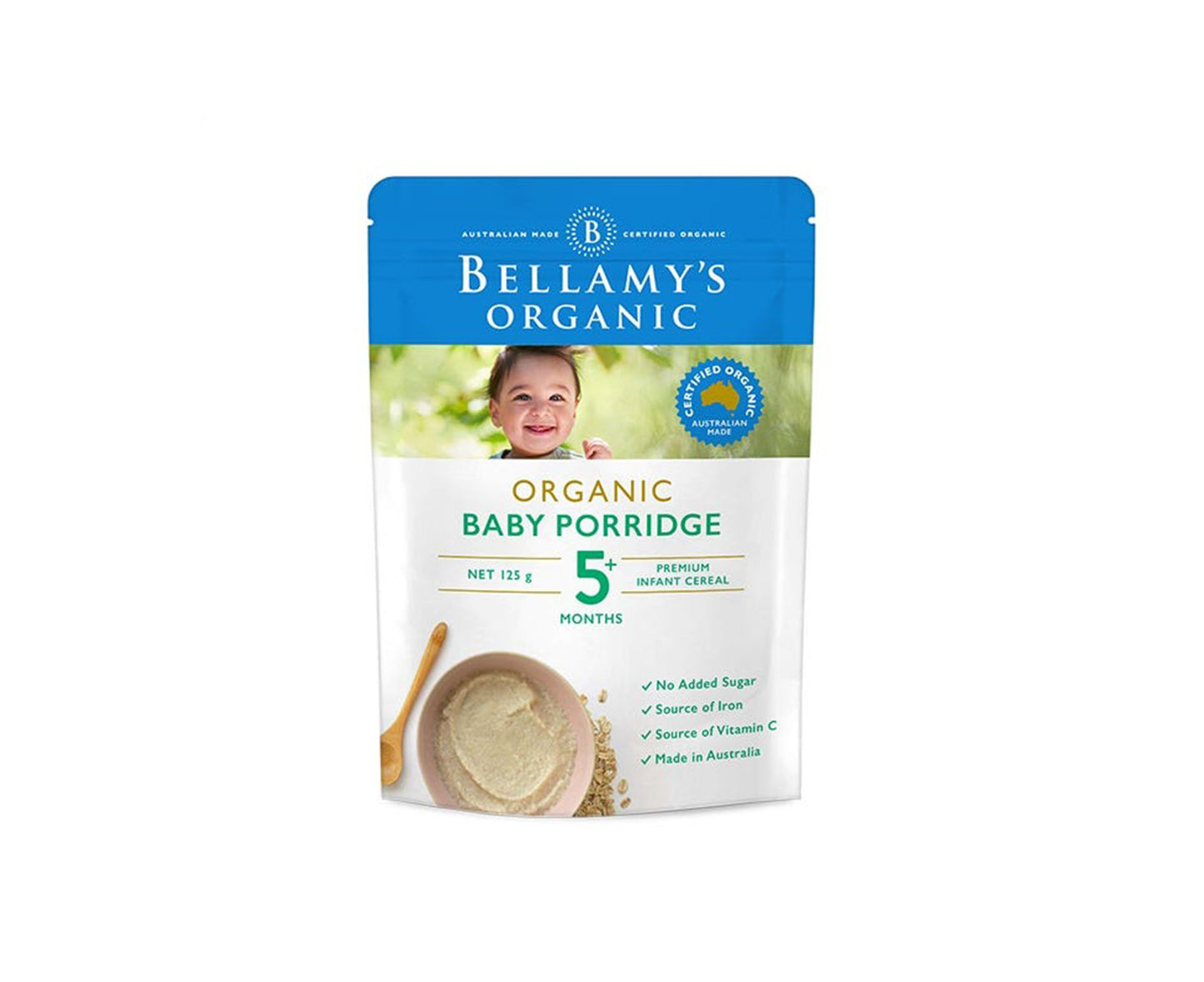 Bellamy's Organic Baby Porridge 125g