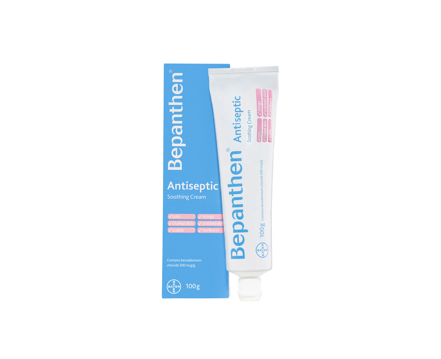 Bepanthen Antiseptic Soothing Cream 100g