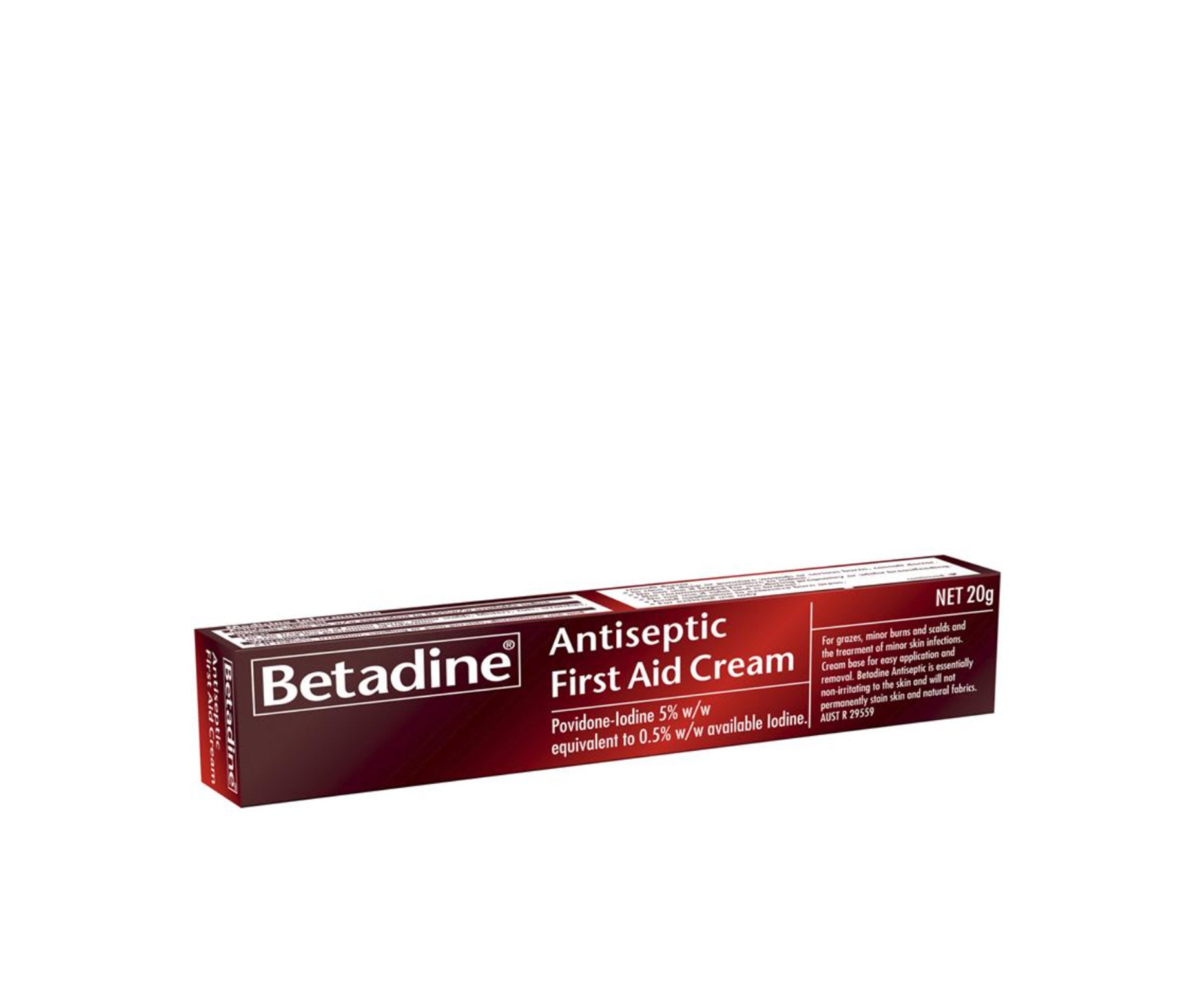 Betadine Antiseptic First Aid Cream 20g