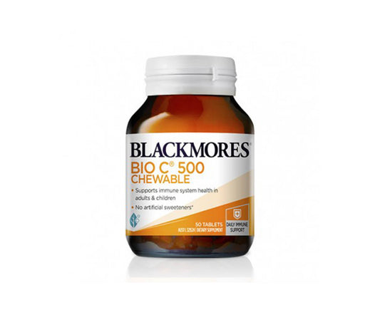 Blackmores Bio C Chewable 500mg Tablets 50