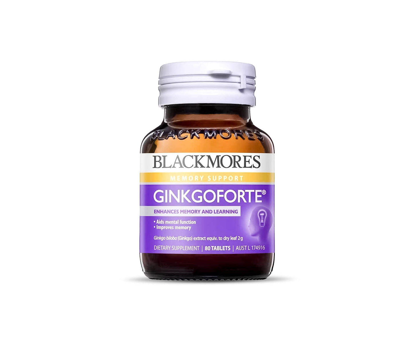 Blackmores Ginkgo Forte Tablets 80