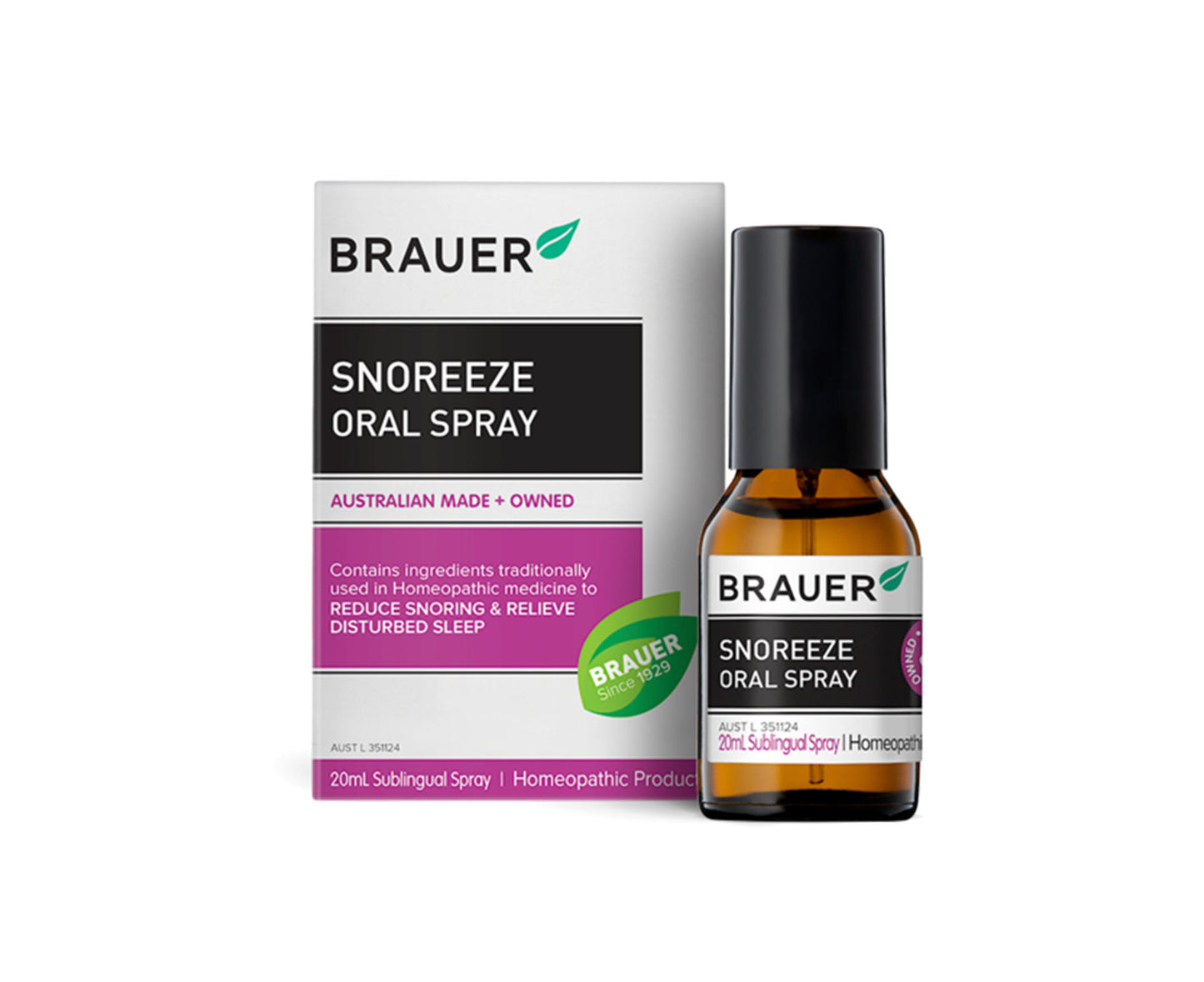 Brauer SnoreEze Oral Spray 20mL