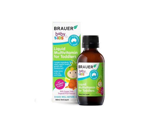 Brauer Baby & Kids Liquid Multivitamin for Toddlers 100mL