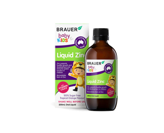 Brauer Baby & Kids Liquid Zinc 200mL