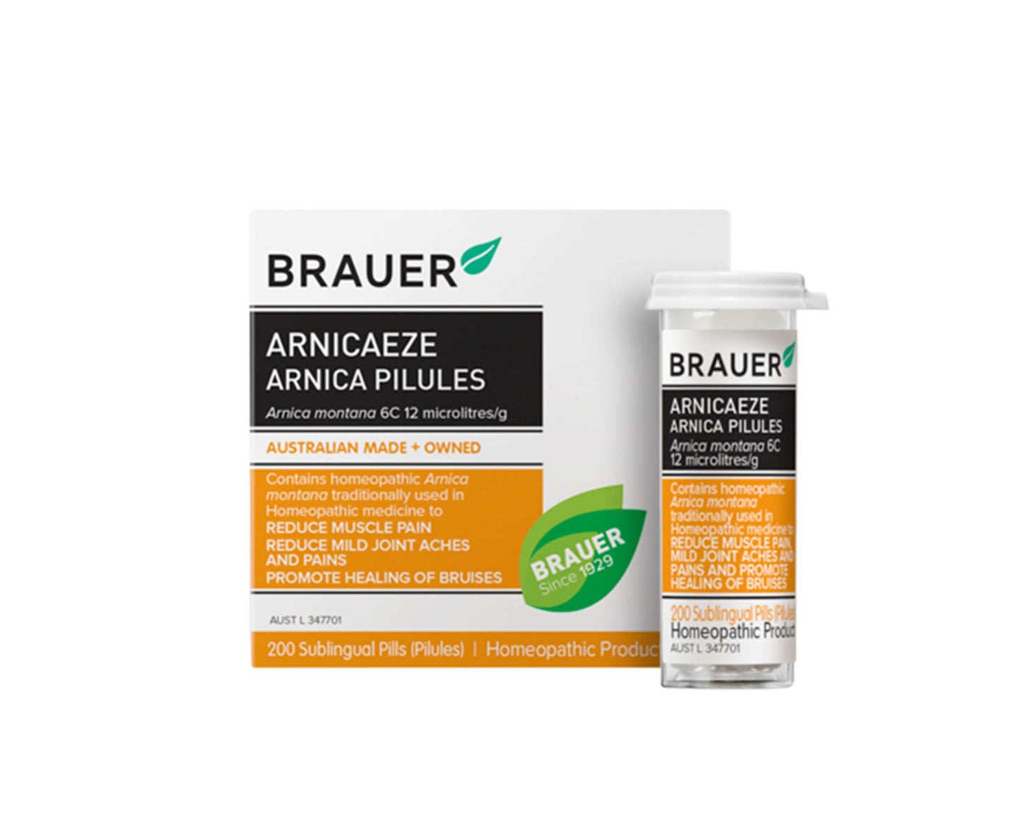 Brauer ArnicaEze Arnica Pilules 200