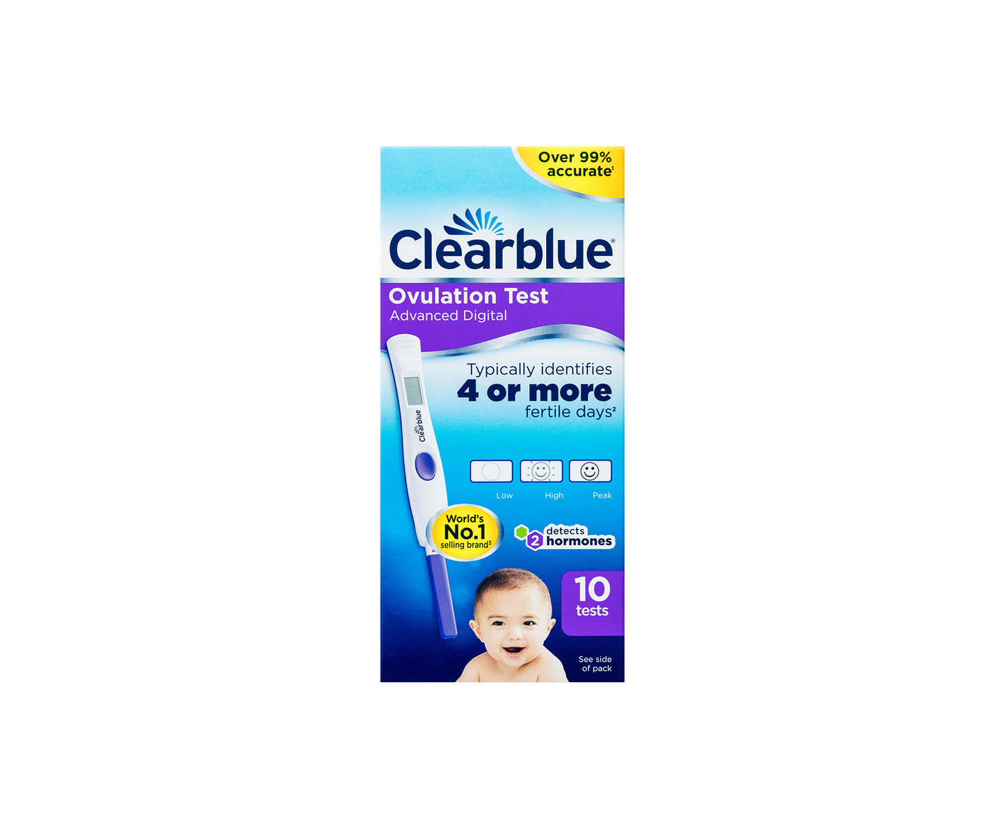 Clearblue Advanced Digital Ovulation Test 10 Pack