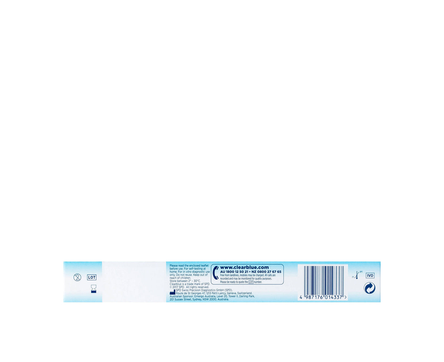 Clearblue Early Detection Pregnancy Test