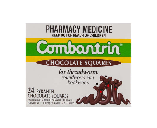 Combantrin Chocolate Squares 24