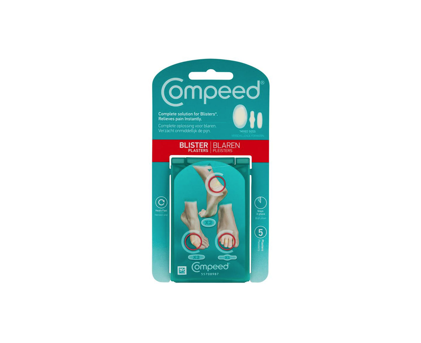 Compeed Blister Plasters Mixed 5 Pack