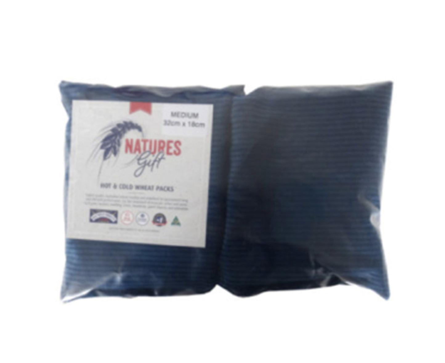 Corduroy Wheat Heat Pack Medium 32x18cm