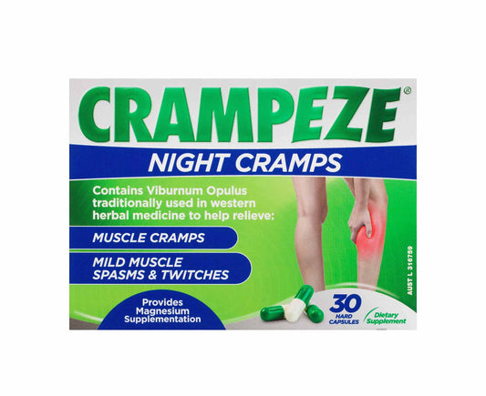 Crampeze Night Cramps Capsules 30
