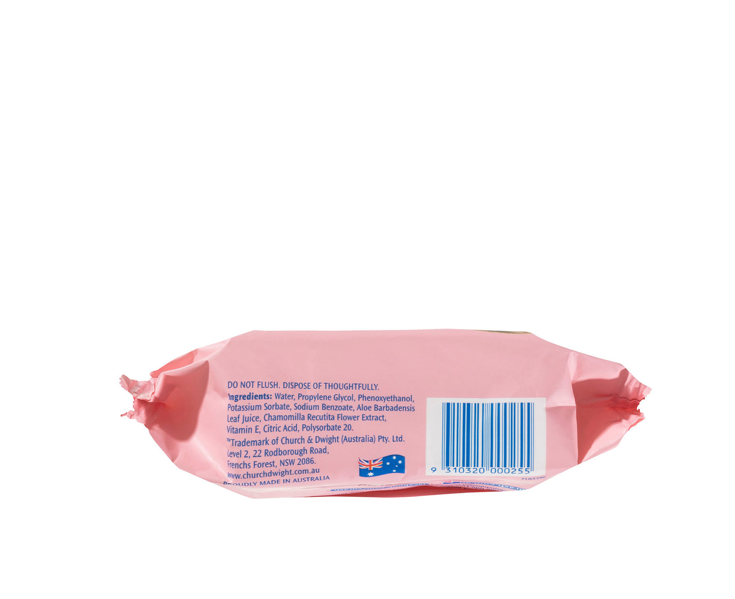 Curash Baby Wipes Unscented 20 Pack