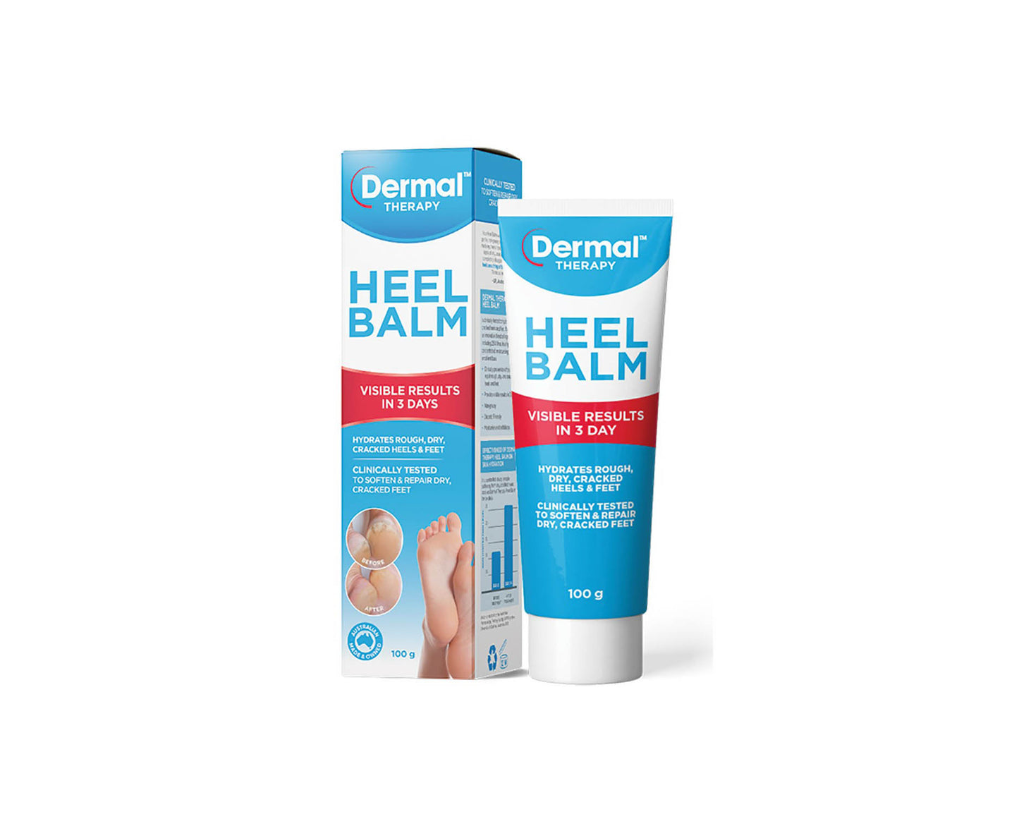 Dermal Therapy Heel Balm 100g