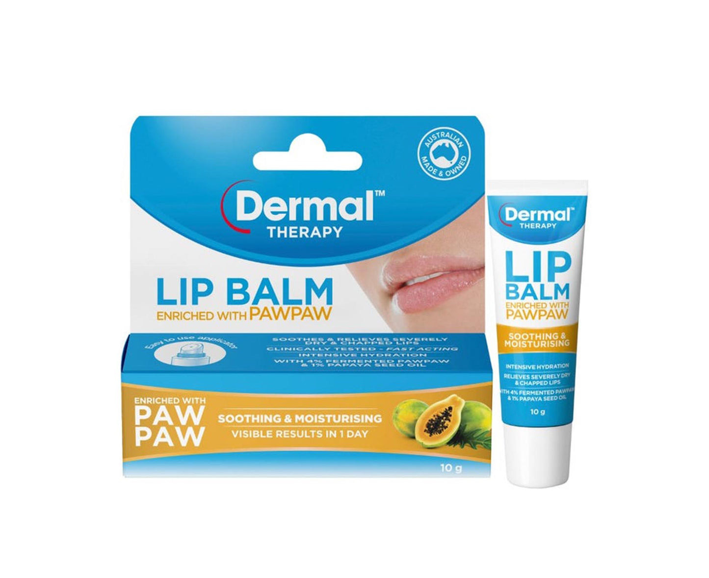 Dermal Therapy Lip Balm Enriched with Paw Paw